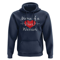 Mama Of A Heart Warrior Hoodie CHD Awareness Heart