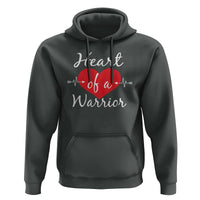 Heart Of A Warrior Hoodie CHD Awareness Heart