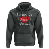 Brother Of A Heart Warrior Hoodie CHD Awareness Heart