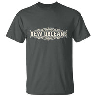 NOLA New Orleans Pride Vintage Scrollwork T Shirt