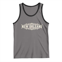 NOLA New Orleans Pride Vintage Scrollwork Tank Top