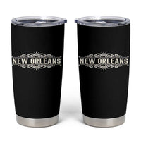 NOLA New Orleans Pride Vintage Scrollwork Tumbler Cup