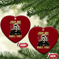 Adam Inspired Memorial Ceramic Ornament Join Me Shall You The Woo Tribute - Wonder Print Shop