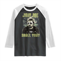 Adam Inspired Memorial Raglan Shirt Join Me Shall You The Woo Tribute - Wonder Print Shop