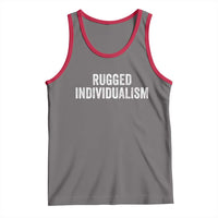 Rugged Individualism Tank Top Funny Capitalism Saying