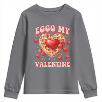 Eggo My Valentine Youth Sweatshirt Funny Romantic Stranger Valentine's Day