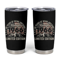 60th Birthday Vintage 1966 Limited Edition Tumbler Cup 60 Years Of Being Awesome American Flag