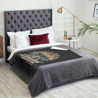 40th Birthday Made In 1986 Throw Blanket 70 Years Of Being Awesome Vintage Limited Edition