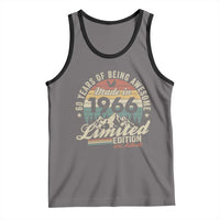 60th Birthday Made In 1966 Tank Top 60 Years Of Being Awesome Vintage Limited Edition