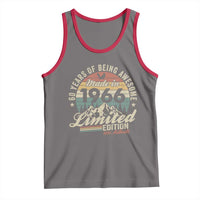 60th Birthday Made In 1966 Tank Top 60 Years Of Being Awesome Vintage Limited Edition