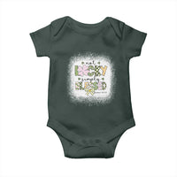 Not Lucky Simply Blessed Baby Onesie Blessed Christian Shamrocks St Patricks Day