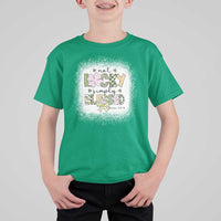Not Lucky Simply Blessed T Shirt For Kid Blessed Christian Shamrocks St Patricks Day