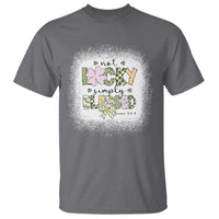 Not Lucky Simply Blessed T Shirt Blessed Christian Shamrocks St Patricks Day