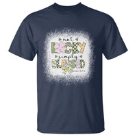 Not Lucky Simply Blessed T Shirt Blessed Christian Shamrocks St Patricks Day