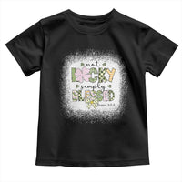 Not Lucky Simply Blessed Toddler T Shirt Blessed Christian Shamrocks St Patricks Day