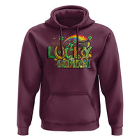 Funny St Patrick's Day Lucky Charm Hoodie Rainbow Gold Pot Clover