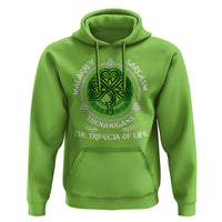 Funny St Patricks Day Irish Pride Hoodie Malarkey Sarcasm Shenanigans The Trifecta Of Life
