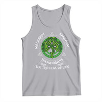 Funny St Patricks Day Irish Pride Tank Top Malarkey Sarcasm Shenanigans The Trifecta Of Life