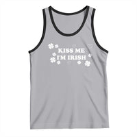 Funny Kiss Me I'm Irish St Patricks Day Tank Top