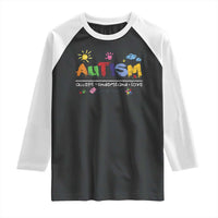 Autism Acceptance Month Raglan Shirt Autism Accept Understand Love SPED Teachers