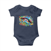 Funny Kiss My Aspergers Baby Onesie Asperger Syndrome Autism Awareness