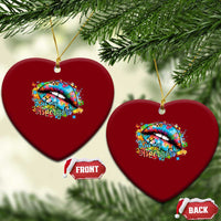 Funny Kiss My Aspergers Ceramic Ornament Asperger Syndrome Autism Awareness