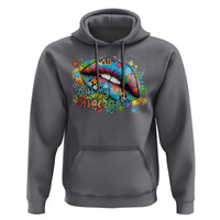 Funny Kiss My Aspergers Hoodie Asperger Syndrome Autism Awareness