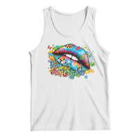 Funny Kiss My Aspergers Tank Top Asperger Syndrome Autism Awareness