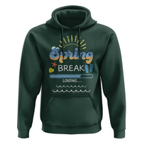 Funny Spring Break Loading Hoodie Spring Vacation Beach Sunshine