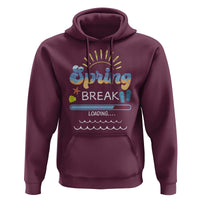 Funny Spring Break Loading Hoodie Spring Vacation Beach Sunshine