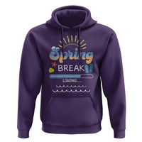 Funny Spring Break Loading Hoodie Spring Vacation Beach Sunshine