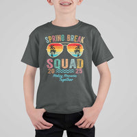 Funny Spring Break Squad 2025 T Shirt For Kid Sunglasses Family Matching