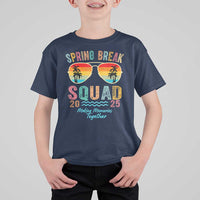 Funny Spring Break Squad 2025 T Shirt For Kid Sunglasses Family Matching