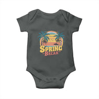 Funny Spring Break Baby Onesie Spring Vacation Beach Palm Tree