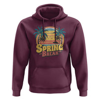 Funny Spring Break Hoodie Spring Vacation Beach Palm Tree