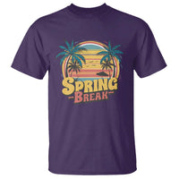 Funny Spring Break T Shirt Spring Vacation Beach Palm Tree
