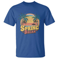Funny Spring Break T Shirt Spring Vacation Beach Palm Tree