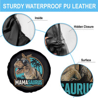 Mamasaurus Funny Dinosaur Mama Spare Tire Cover Mothers Day Family Matching