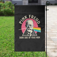 Pink Freud Dark Side Of Your Mom Garden Flag Psychoanalysis Joke