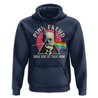 Pink Freud Dark Side Of Your Mom Hoodie Psychoanalysis Joke