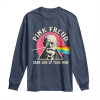 Pink Freud Dark Side Of Your Mom Long Sleeve Shirt Psychoanalysis Joke