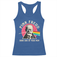 Pink Freud Dark Side Of Your Mom Racerback Tank Top Psychoanalysis Joke