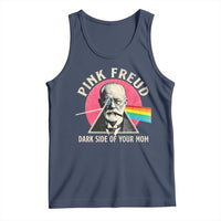 Pink Freud Dark Side Of Your Mom Tank Top Psychoanalysis Joke