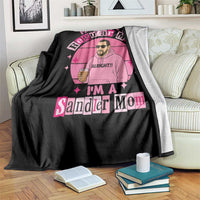 I Am Not Like A Regular Mom I Am A Sandler Mom Throw Blanket Funny Mother's Day Meme