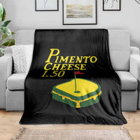 Pimento Cheese Throw Blanket Golf Foodie Golfer Tournament