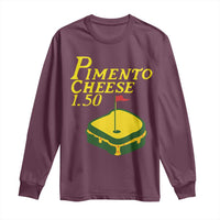 Pimento Cheese Long Sleeve Shirt Golf Foodie Golfer Tournament