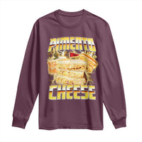 Pimento Cheese Long Sleeve Shirt Funny Cheesemonger Cheese Lovers Bootleg Art