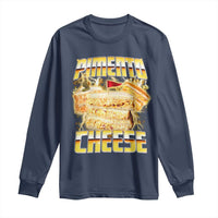 Pimento Cheese Long Sleeve Shirt Funny Cheesemonger Cheese Lovers Bootleg Art