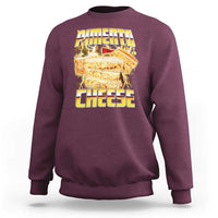 Pimento Cheese Sweatshirt Funny Cheesemonger Cheese Lovers Bootleg Art