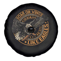 Soar On Wings Like Eagles Christian Spare Tire Cover Isaiah 40 31 Bible Verse